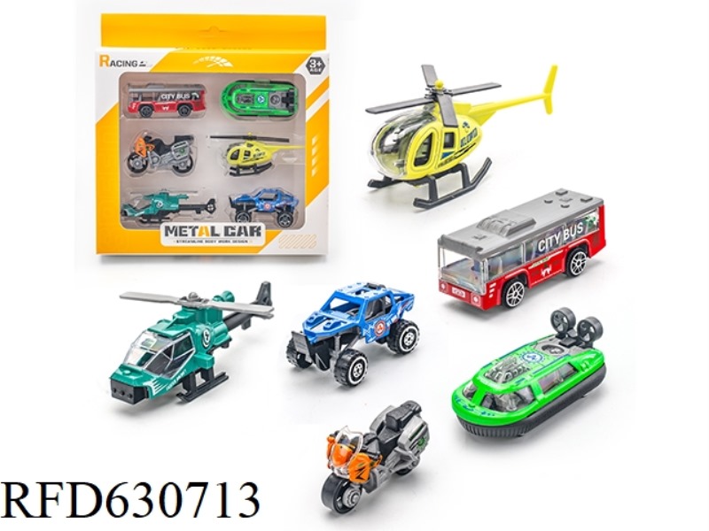 SLIDING ALLOY (6 PIECES)
