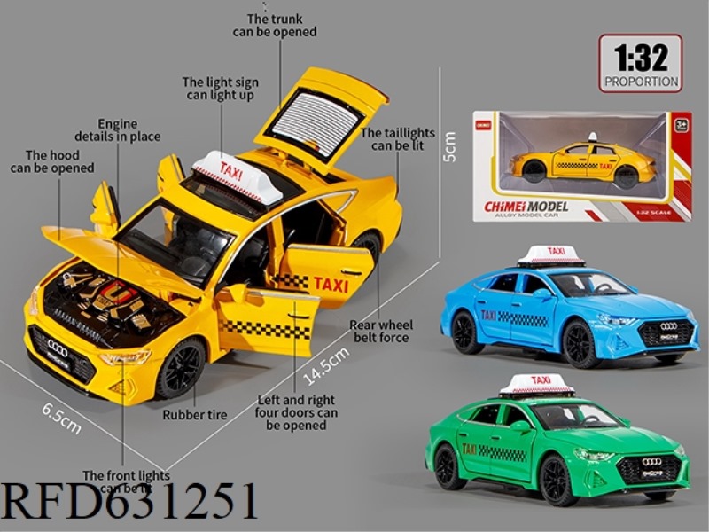 1:32 AUDI RS7 TAXI