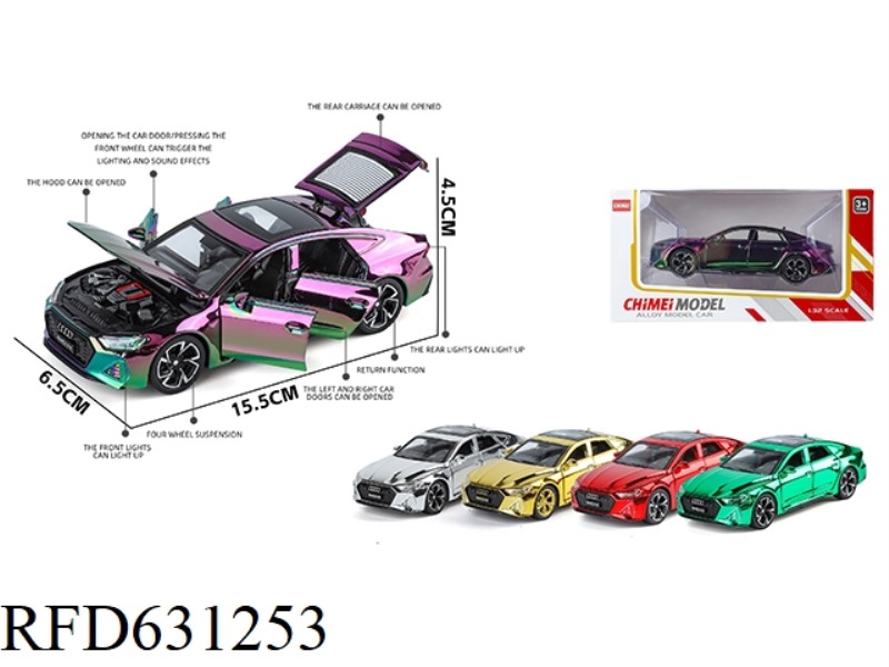 1:32 AUDI RS7 PLATING