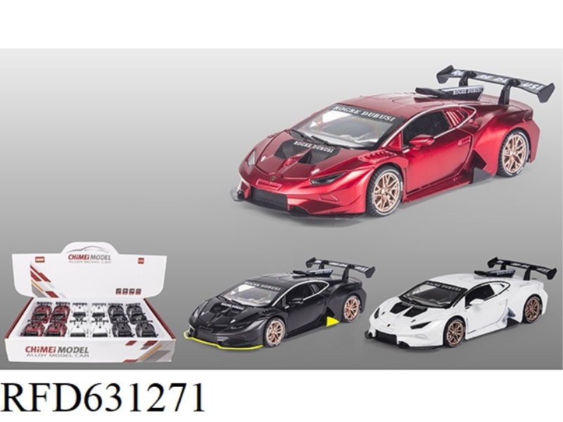 1:32 LAMBORGHINI HURACAN ST EVO (STREET CAR VERSION) 12PCS