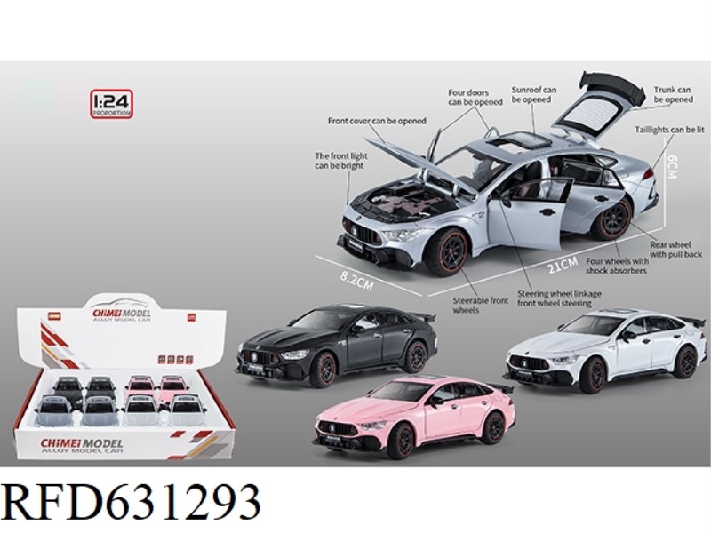 1:24 BABOS 900 AMG GT63 8PCS