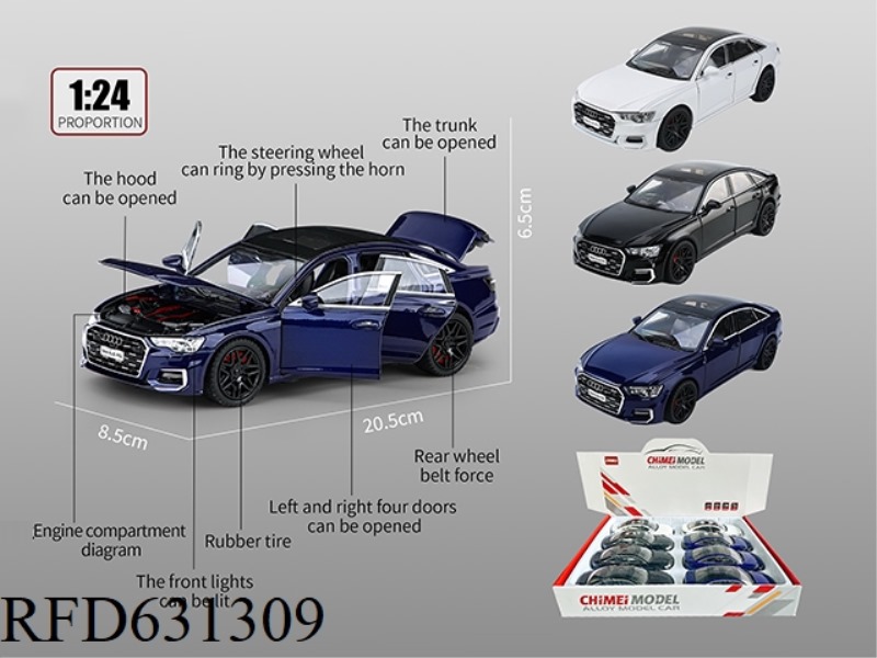 1:24 AUDI A6 8PCS