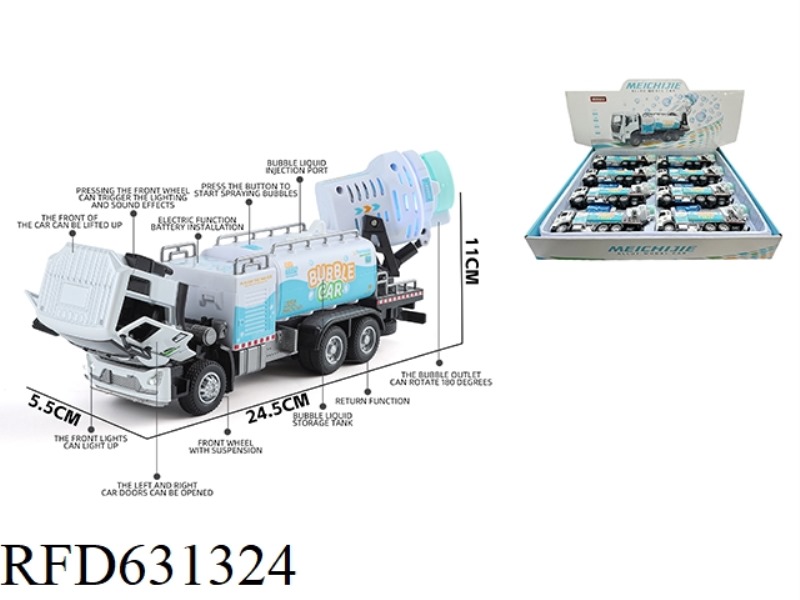 1:32 PROJECT BUBBLE CAR 8PCS