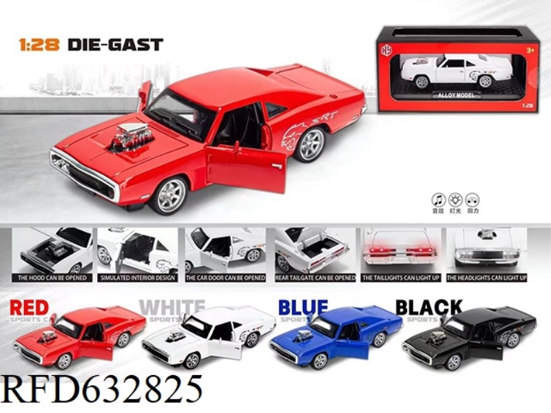 1: 28 ALLOY REGENERATIVE MODEL CAR