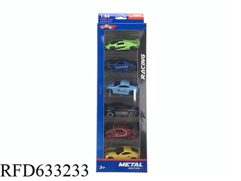 1:64 SLIDING ALLOY CAR