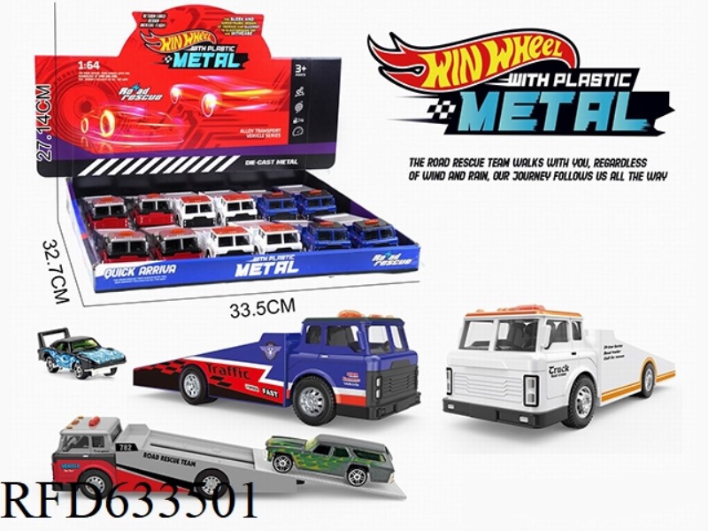 TRACTOR-TRAILER 12PCS