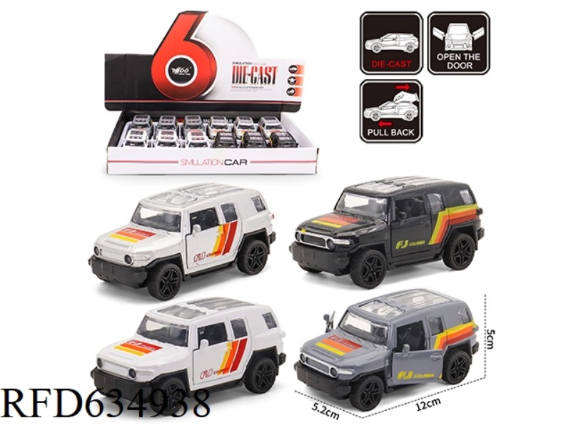 ALLOY PULL-BACK FJ COOLOOZE RACING VERSION