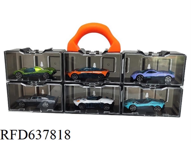 CREATIVE CONTAINER TRUCK (WITH 6 HIGH QUALITY ALLOY CARS)