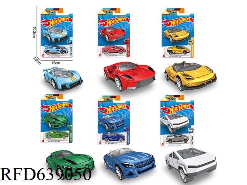 1:64 HOT WHEEL ALLOY 6