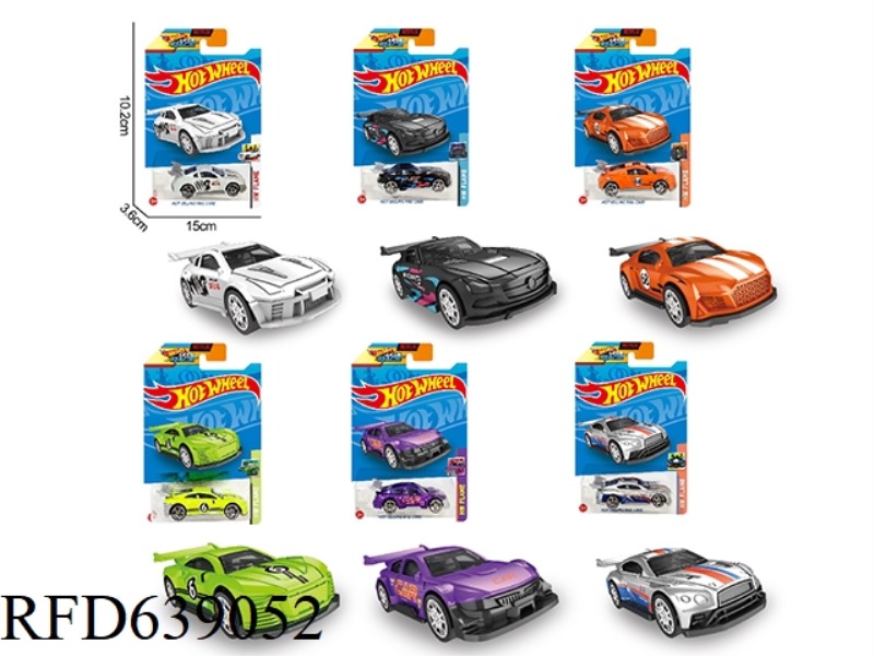 1:64 HOT WHEEL ALLOY 6