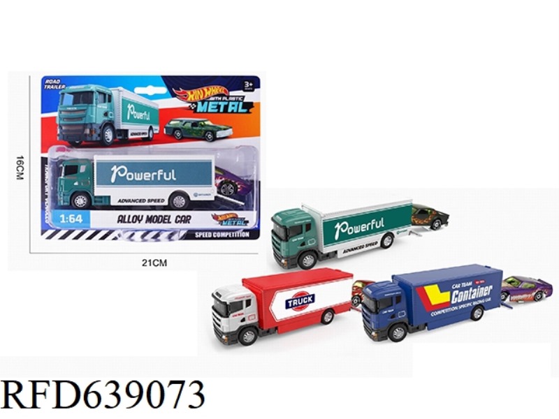 HOT WHEELS ALLOY CONTAINER CARRIER