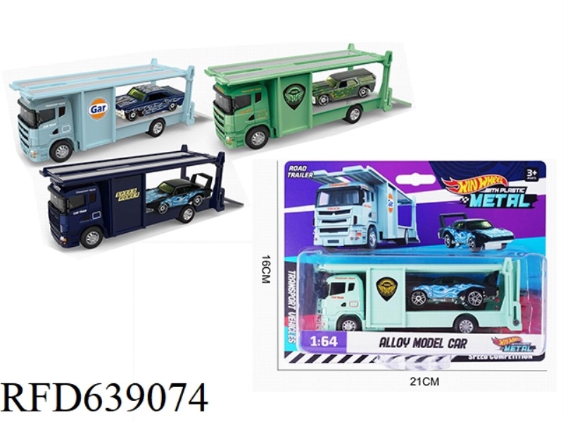 HOT WHEELS ALLOY AUTO SHOW TRANSPORTER