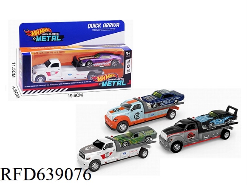 HOT WHEELS ALLOY FLATBED TRANSPORTER