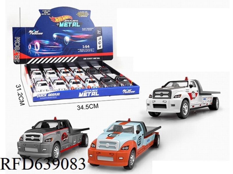 HOT WHEELS ALLOY FLATBED TRANSPORTER