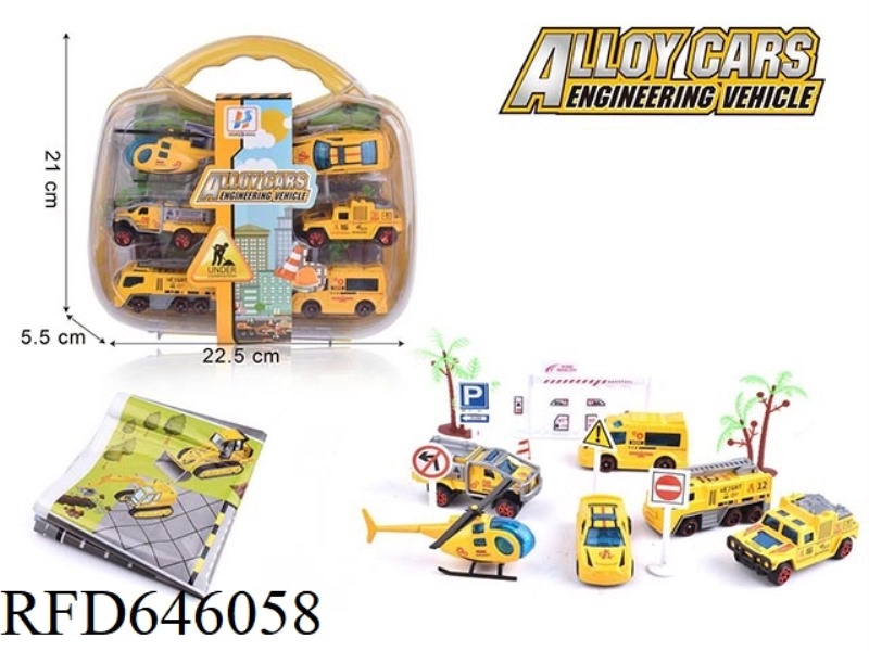 1:64 SLIDING ALLOY MILITARY VEHICLE (SINGLE LOAD 6 MIXED)