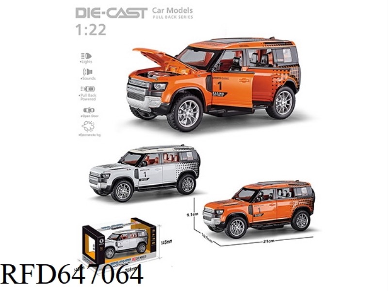 1:22 REVISION OF LAND ROVER DEFENDER