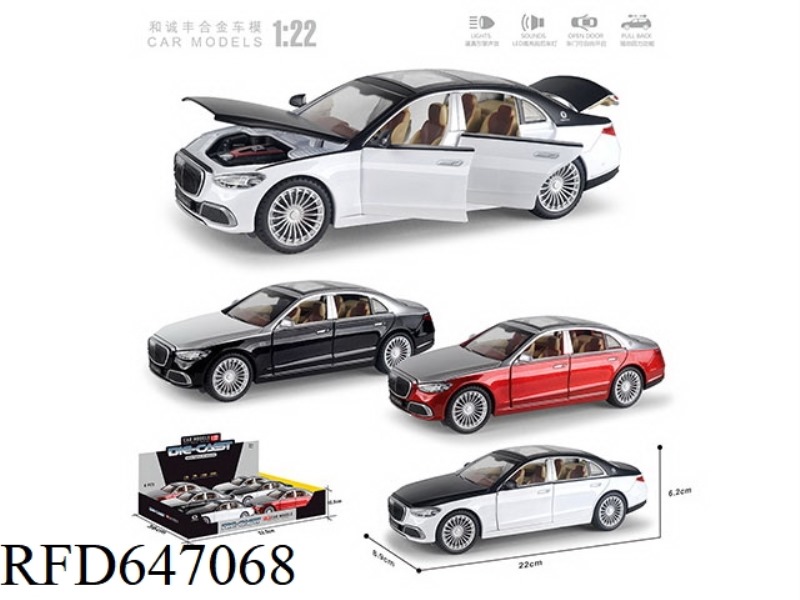1:22 MERCEDES S600 6PCS