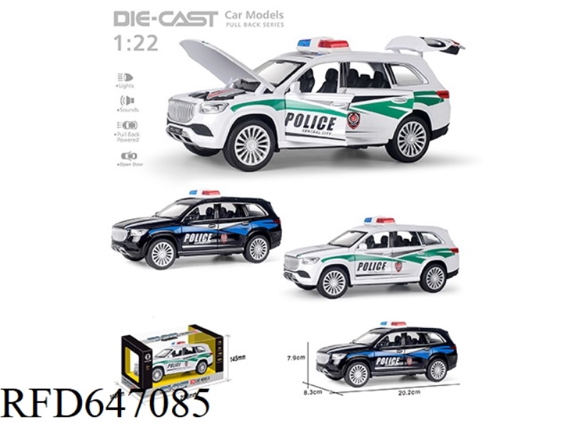 ENGLISH VERSION 1:22 MAIBAKH GLS POLICE CAR