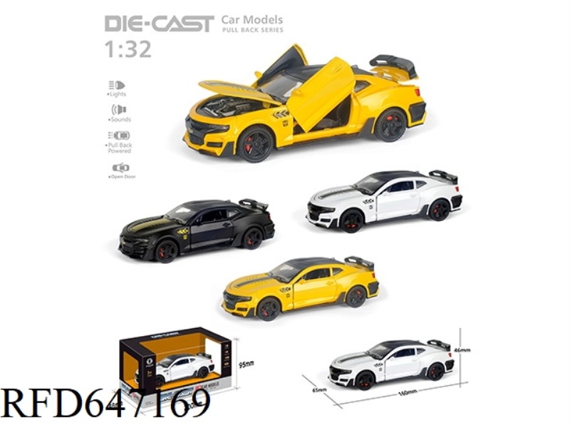 1:32 PULL BACK CHEVROLET ALLOY CAR