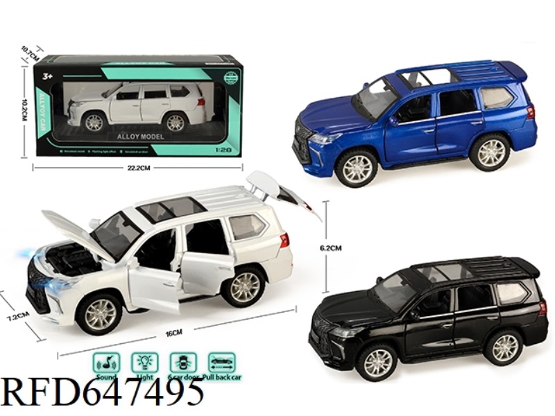 1:28 LEXUS ALLOY MODEL