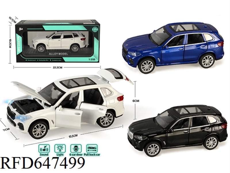 1:28 BMW X5 ALLOY MODEL