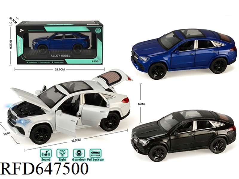 1:28 MERCEDES-BENZ ALLOY MODEL