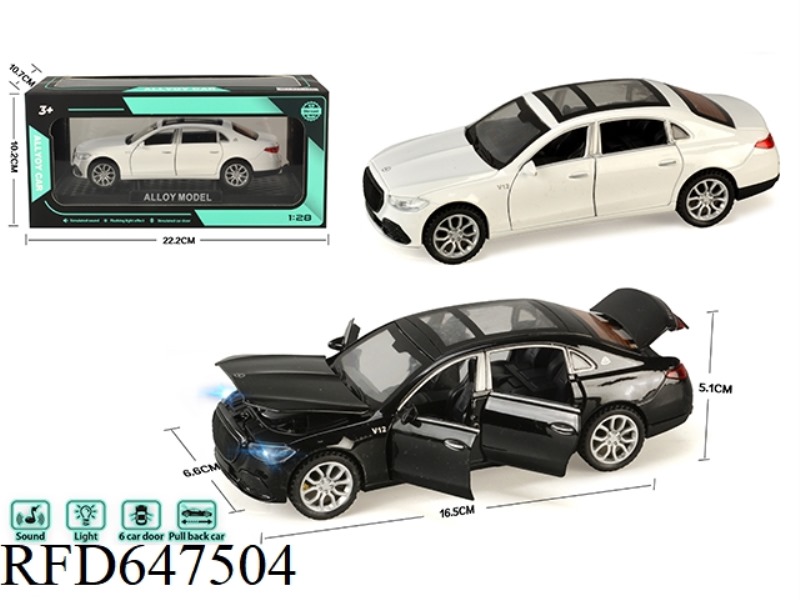 1:28 MAYBACH 680 ALLOY MODEL