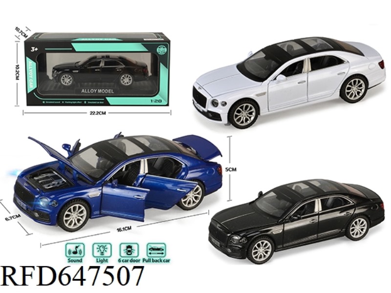 1:28 BENTLEY ALLOY MODEL
