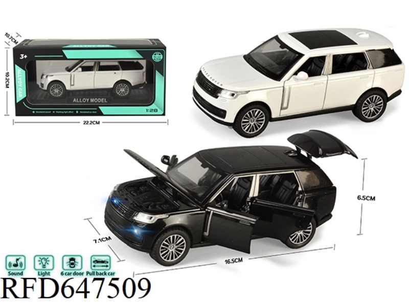 1:28 RANGE ROVER ALLOY MODEL
