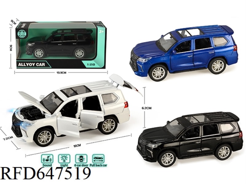 1:28 LEXUS ALLOY MODEL