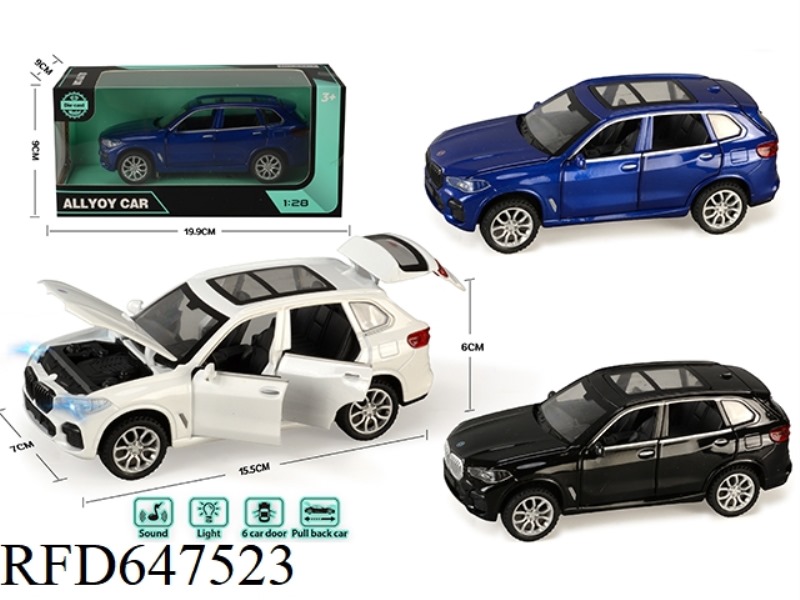 1:28 BMW X5 ALLOY MODEL