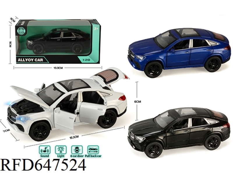 1:28 MERCEDES-BENZ ALLOY MODEL