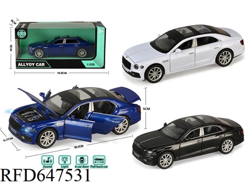 1:28 BENTLEY ALLOY MODEL