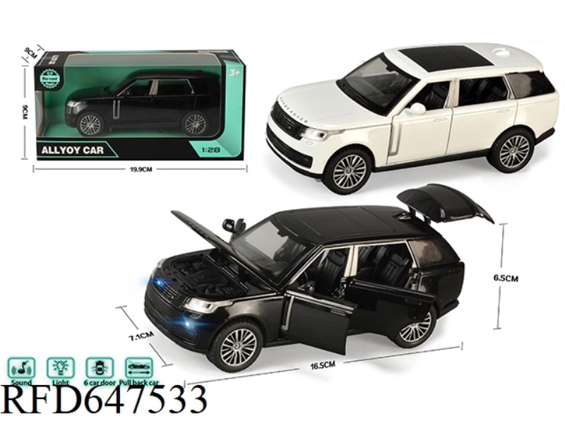 1:28 RANGE ROVER ALLOY MODEL