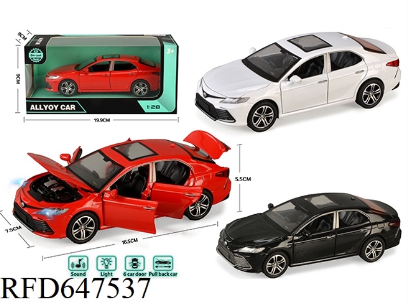 1:28 TOYOTA CAMRY ALLOY MODEL
