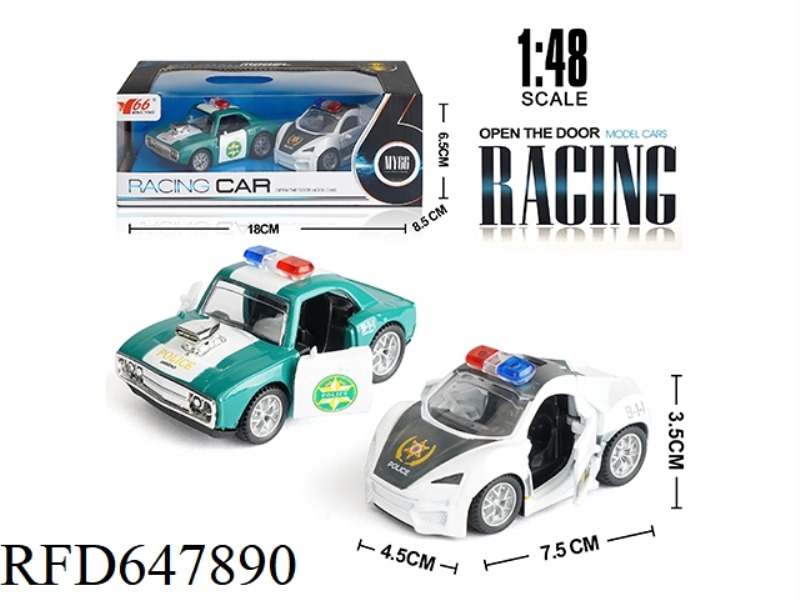 1:48 Q POLICE CAR (DODGE) (LYKEN)