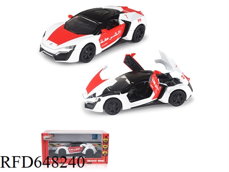 1: 32 LACKEN DUBAI POLICE CAR