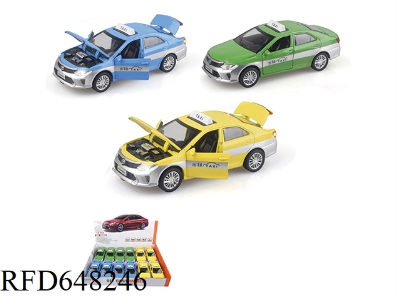 1:32 GENUINE AUTHORIZED TOYOTA CAMRY TAXI 12PCS