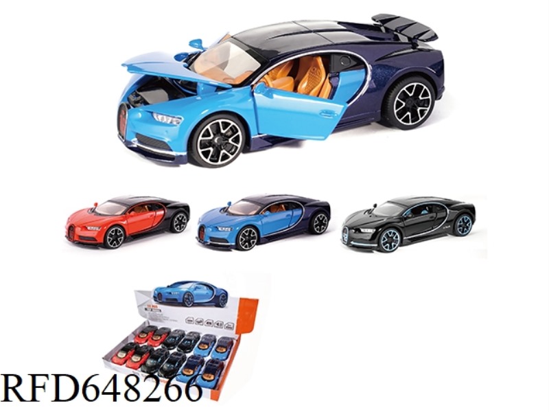 1:32 BUGATTI CHIRON12PCS