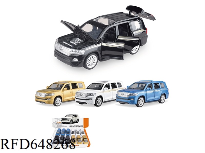1:32 GENUINE AUTHORIZED TOYOTA LAND CRUISER 12PCS