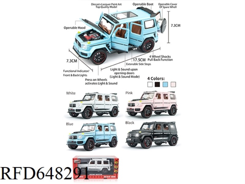 1:32 MERCEDES-BENZ G- BABOS G800