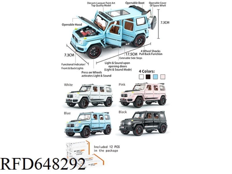 1:32 MERCEDES-BENZ GRAND G- BABOS G80012PCS