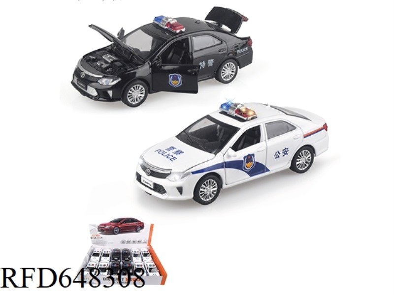 1:32 GENUINE AUTHORIZED TOYOTA CAMRY POLICE CAR 12PCS