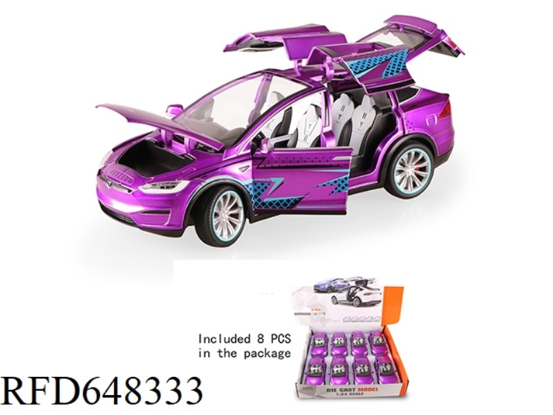 1:24 TESLA MODEL X8PCS