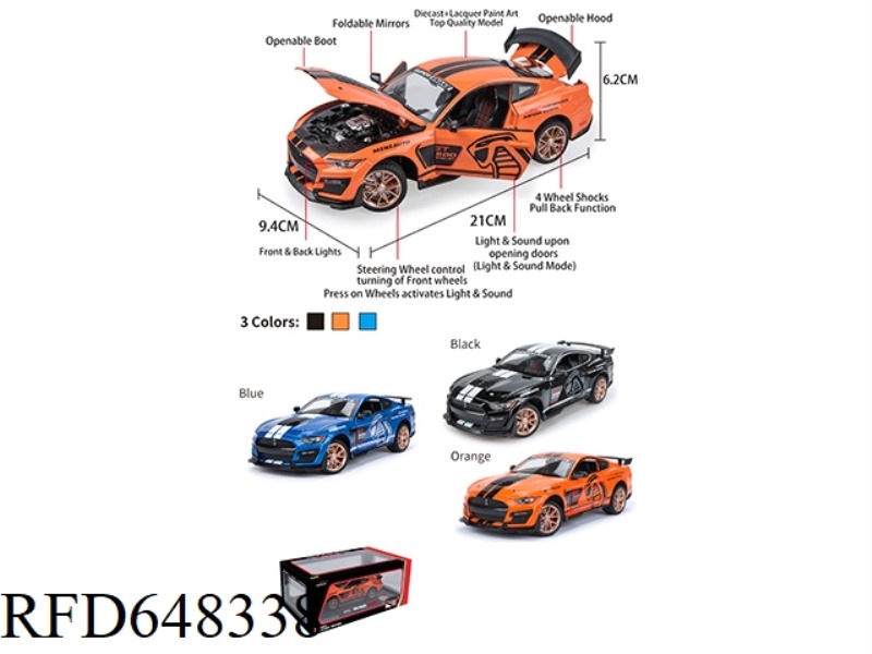 1:24 MUSTANG VIPER GT500