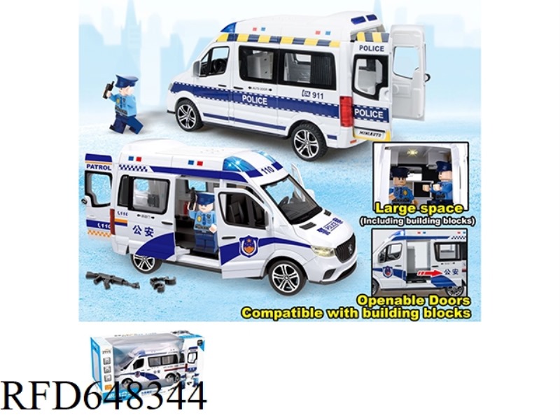 1:24 MERCEDES-BENZ POLICE CAR