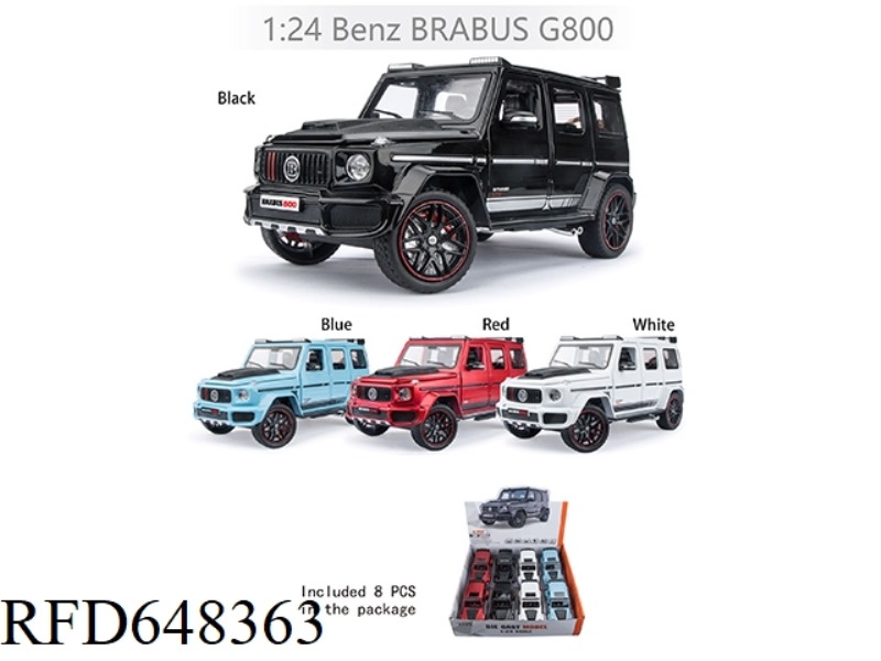 1:24 MERCEDES-BENZ GRAND G- BABOS G8008PCS
