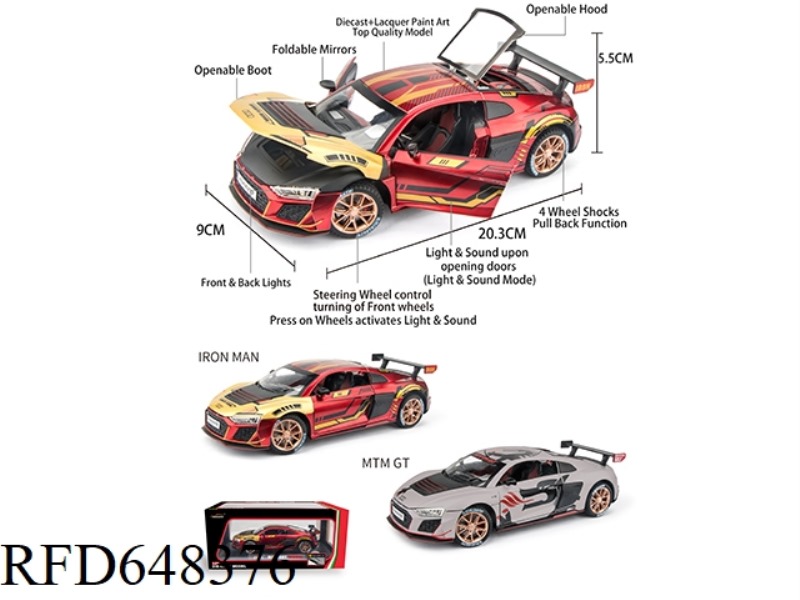 1:24 AUDI R8 TRACK EDITION