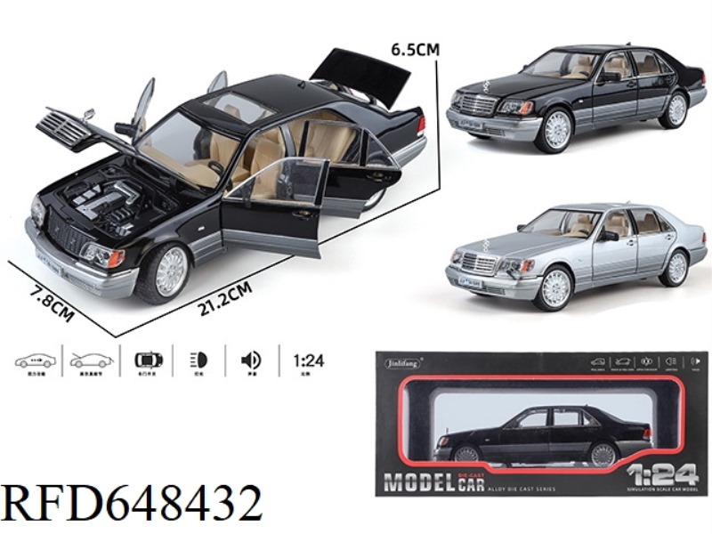 1: 24 TIGER HEAD RACING STREET CAR DOUBLE EDITION ALLOY CAR