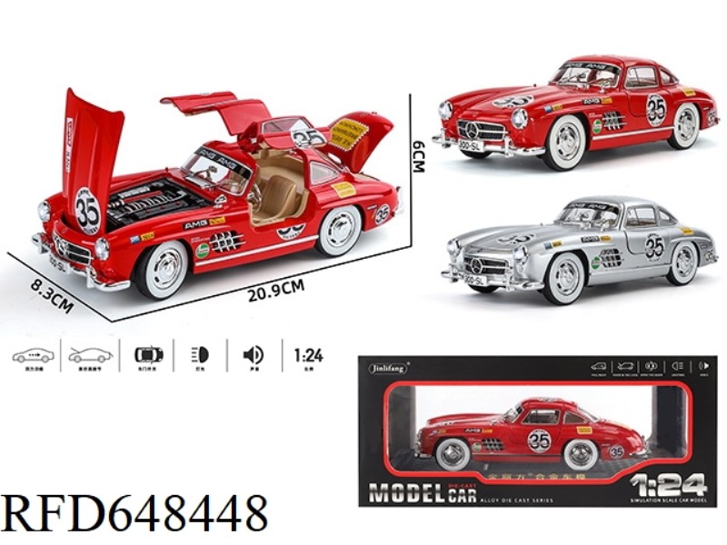 1:24 MERCEDES-BENZ 300SL PULL PATTERN EDITION